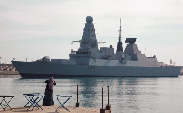 Британский эсминец HMS Diamond Британский эсминец HMS Diamond