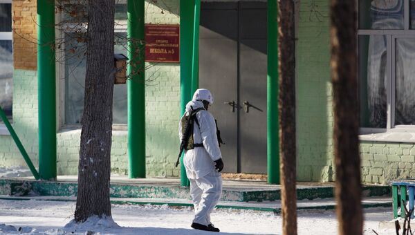 Здание школы №5 в микрорайоне Сосновый бор города Улан-Удэ, где произошло нападение Здание школы №5 в микрорайоне Сосновый бор города Улан-Удэ, где произошло нападение