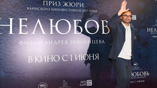 Режиссер Андрей Звягинцев на премьере фильма Нелюбовь. Архивное фото Режиссер Андрей Звягинцев на премьере фильма Нелюбовь. Архивное фото