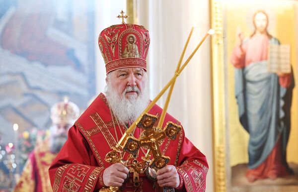 Патриарх Московский и всея Руси Кирилл проводит праздничную литургию в Домовом храме мученицы Татианы в день российского студенчества Патриарх Московский и всея Руси Кирилл проводит праздничную литургию в Домовом храме мученицы Татианы в день российского студенчества