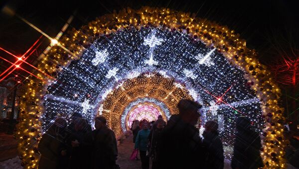 Новогодняя иллюминация в Москве Новогодняя иллюминация в Москве