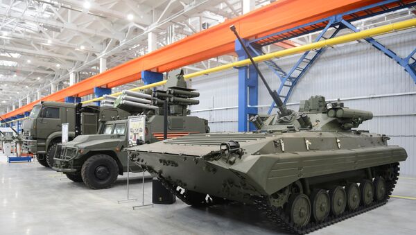 Военная техника в цехе Конструкторского бюро приборостроения имени академика А. Г. Шипунова в Туле Военная техника в цехе Конструкторского бюро приборостроения имени академика А. Г. Шипунова в Туле