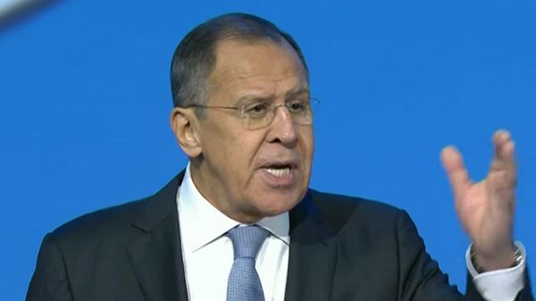 Крики делегатов прервали речь Лаврова на конгрессе сирийского нацдиалога Крики делегатов прервали речь Лаврова на конгрессе сирийского нацдиалога