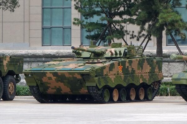 Китайская плавающая БМП ZBD-04A Китайская плавающая БМП ZBD-04A