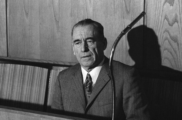Нацистский военный преступник Франц Штангль. 23 декабря 1970 Нацистский военный преступник Франц Штангль. 23 декабря 1970