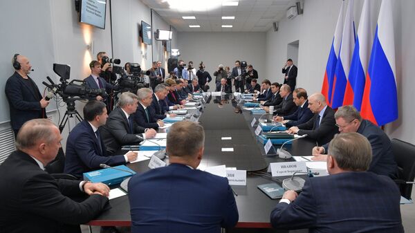 Владимир Путин проводит заседание президиума Государственного совета РФ. 1 февраля 2018 Владимир Путин проводит заседание президиума Государственного совета РФ. 1 февраля 2018