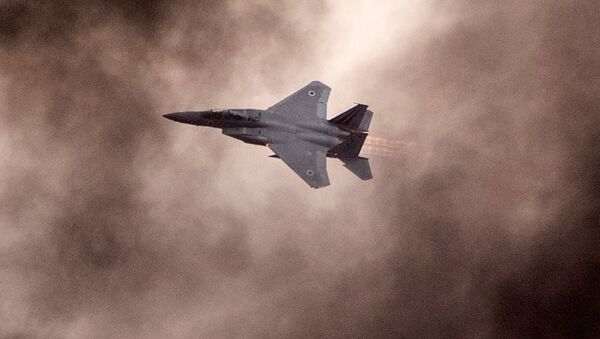 Истребитель F-15 ВВС Израиля. Архивное фото Истребитель F-15 ВВС Израиля. Архивное фото
