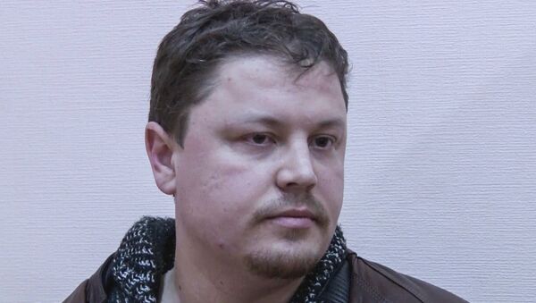 Гражданин Украины Константин Давыденко, задержанный сотрудниками ФСБ РФ в Симферополе за шпионаж. 12 февраля 2018 Гражданин Украины Константин Давыденко, задержанный сотрудниками ФСБ РФ в Симферополе за шпионаж. 12 февраля 2018
