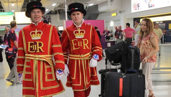 В аэропорту Heathrow в Лондоне В аэропорту Heathrow в Лондоне