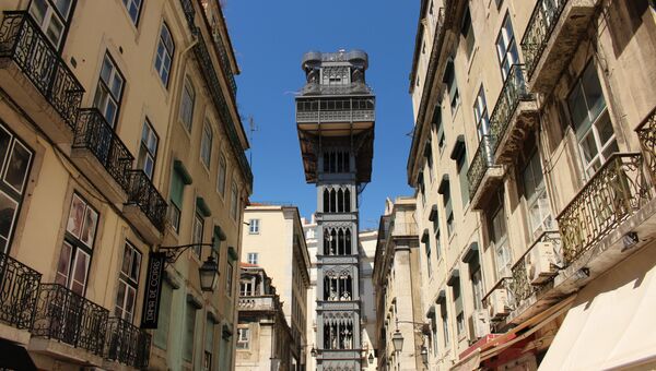 Лифт de Santa Justa, Португалия Лифт de Santa Justa, Португалия