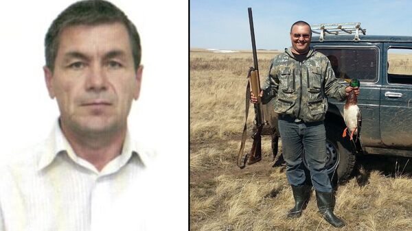 Охотовед Александр Минин (слева) и обвиняемый в убийстве Михаил Поддубный (справа) Охотовед Александр Минин (слева) и обвиняемый в убийстве Михаил Поддубный (справа)