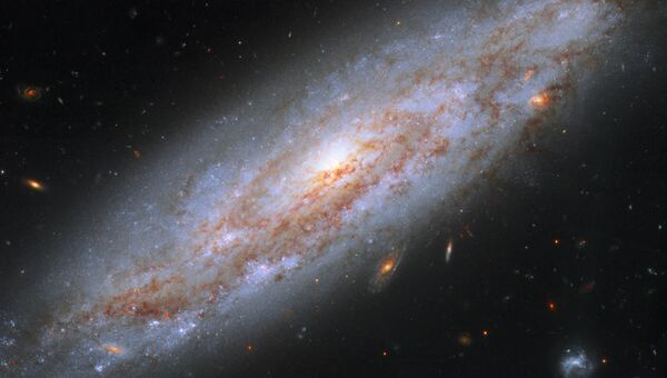 Галактика NGC 3972 в созвездии Большой Медведицы Галактика NGC 3972 в созвездии Большой Медведицы