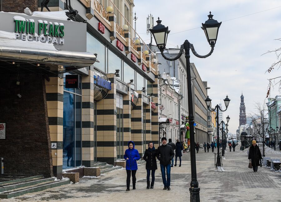 Улица Баумана в Казани Улица Баумана в Казани