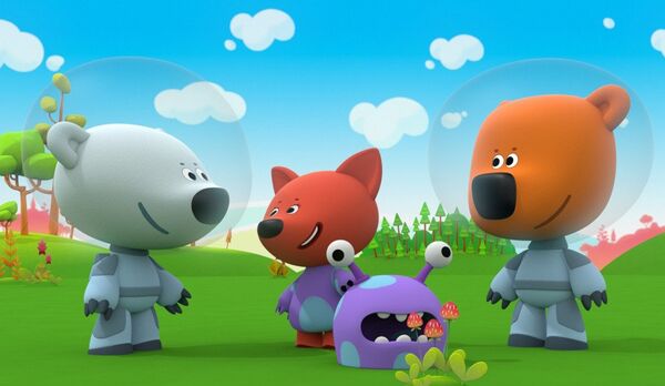Кадр из мультфильма Ми-ми-мишки Кадр из мультфильма Ми-ми-мишки