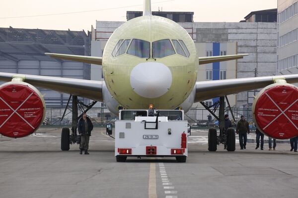 2-ой самолет МС-21 2-ой самолет МС-21