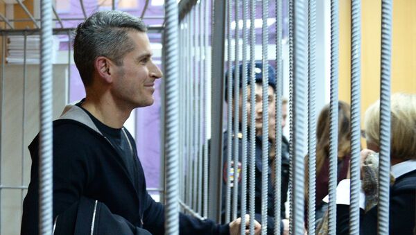Совладелец и председатель совета директоров группы Сумма Зиявудин Магомедов во время рассмотрения ходатайства следствия о его аресте в Тверском районном суде Москвы. Архивное фото Совладелец и председатель совета директоров группы Сумма Зиявудин Магомедов во время рассмотрения ходатайства следствия о его аресте в Тверском районном суде Москвы. Архивное фото