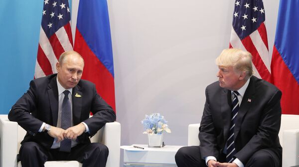 СМИ поведали о тайной встрече В.Путина и Трампа