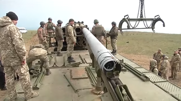 Испытания украинского ракетного комплекса Ольха Испытания украинского ракетного комплекса Ольха