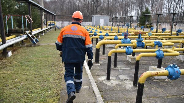 Газодобывающее предприятие на Украине Газодобывающее предприятие на Украине