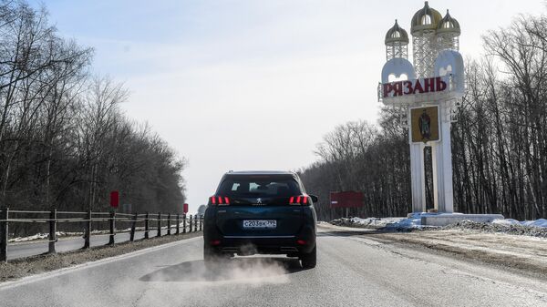 Стела Рязань по пути в Саранск