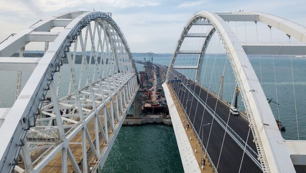 Строительство Крымского моста Строительство Крымского моста