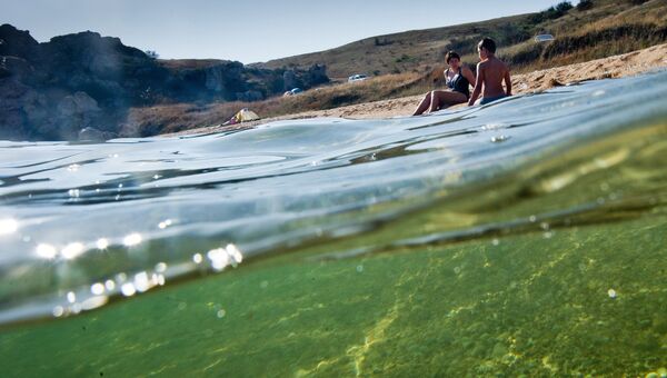 Генеральские пляжи на Азовском море в Крыму Генеральские пляжи на Азовском море в Крыму