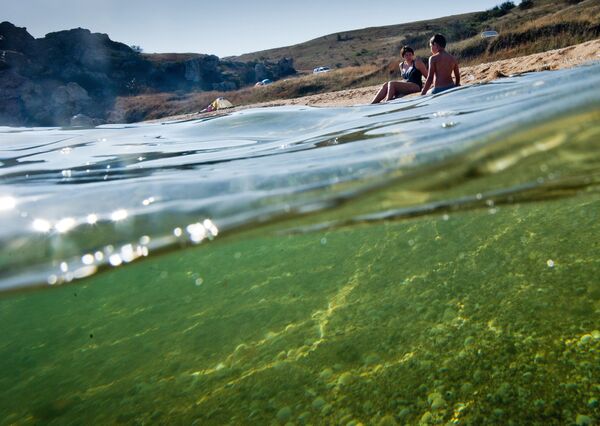 Генеральские пляжи на Азовском море в Крыму Генеральские пляжи на Азовском море в Крыму