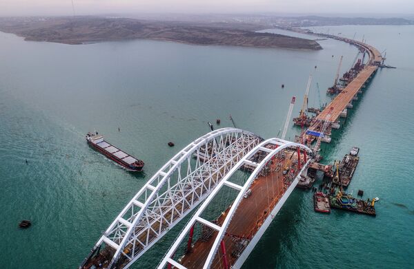 Строительство Крымского моста Строительство Крымского моста