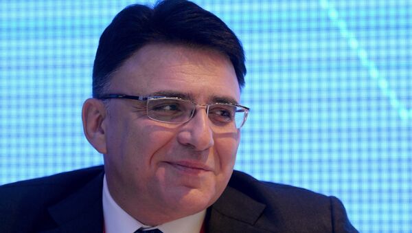 Руководитель Роскомнадзора Александр Жаров на стенде Международного информационного агентства Россия сегодня на Петербургском международном экономическом форуме 2018 Руководитель Роскомнадзора Александр Жаров на стенде Международного информационного агентства Россия сегодня на Петербургском международном экономическом форуме 2018