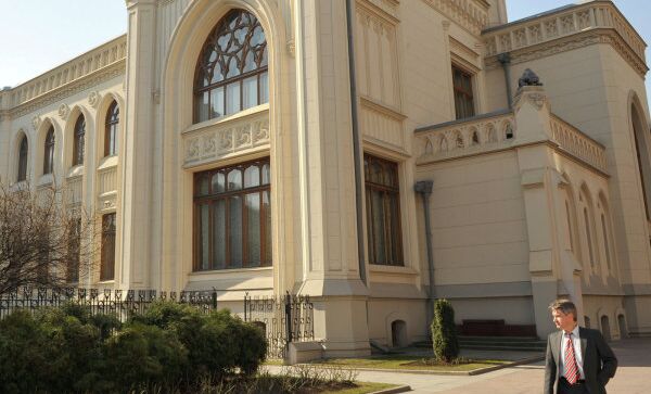 Бывший особняк Саввы Морозова на Спиридоновке. Сейчас в нем находится приемная министерства иностранных дел РФ Бывший особняк Саввы Морозова на Спиридоновке. Сейчас в нем находится приемная министерства иностранных дел РФ