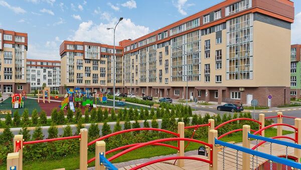 Детские площадки во дворах жилого микрорайона Красногорский Детские площадки во дворах жилого микрорайона Красногорский