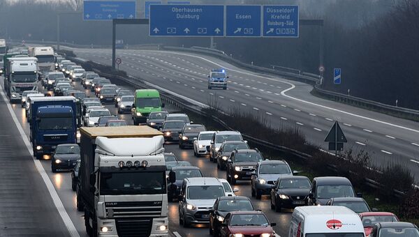 Автобан в Германии Автобан в Германии