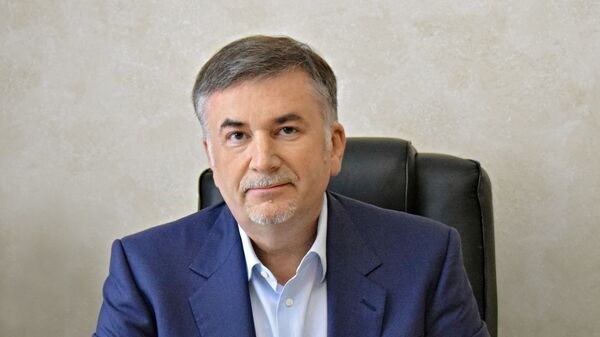Руководитель пресс-службы Роскосмоса Владимир Устименко Руководитель пресс-службы Роскосмоса Владимир Устименко