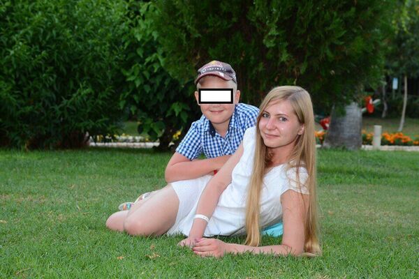Елена Верба вместе с сыном Елена Верба вместе с сыном