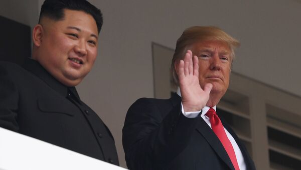 Трамп и Ким Чен Ын на саммите в Сингапуре. 12.06.2018 Трамп и Ким Чен Ын на саммите в Сингапуре. 12.06.2018