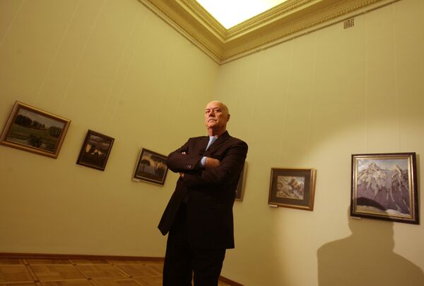 Выставка живописи режиссера Станислава Говорухина Увлечение открылась в Российской Академии художеств