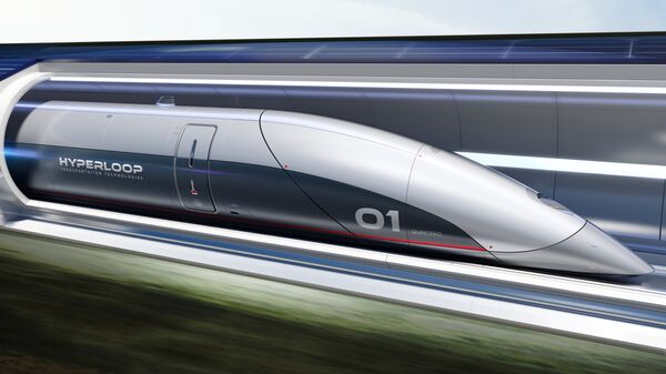 Поезд Hyperloop Transportation Technologies