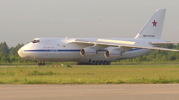 Ан-124 Руслан доставил из Сирии в Россию два вертолета Ка-52 Ан-124 Руслан доставил из Сирии в Россию два вертолета Ка-52