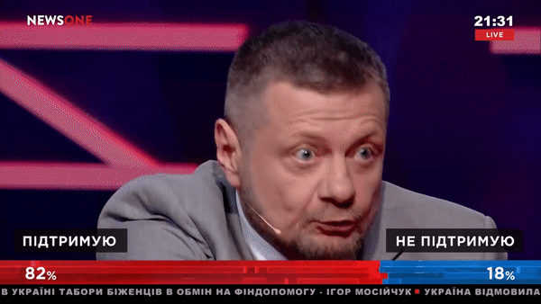 Украинские депутаты поскандалили в прямом эфире из-за Крыма Украинские депутаты поскандалили в прямом эфире из-за Крыма