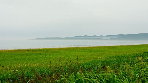 Охотское море. Архивное фото Охотское море. Архивное фото