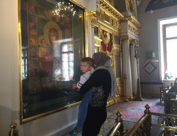 У болгарской Троеручицы в храме Николы в Толмачах У болгарской Троеручицы в храме Николы в Толмачах