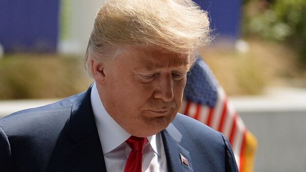Президент США Дональд Трамп на саммите НАТО в Брюсселе. 11 июля 2018 Президент США Дональд Трамп на саммите НАТО в Брюсселе. 11 июля 2018
