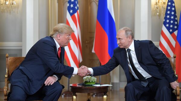 Встреча президента РФ Владимира Путина и президента США Дональда Трампа в Хельсинки. 16 июля 2018 Встреча президента РФ Владимира Путина и президента США Дональда Трампа в Хельсинки. 16 июля 2018