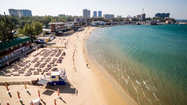 Центральный пляж в Анапе Центральный пляж в Анапе