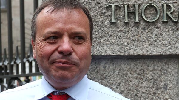 Бизнесмен и спонсор кампании за Brexit Аррон Бэнкс Бизнесмен и спонсор кампании за Brexit Аррон Бэнкс