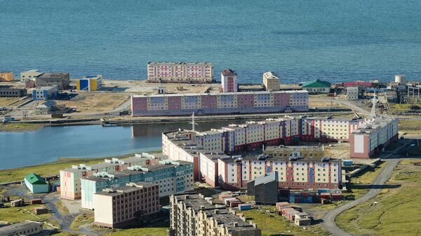 Новые многоквартирные дома, построенные по программе Комплексное развитие моногородов, в городе Певек Новые многоквартирные дома, построенные по программе Комплексное развитие моногородов, в городе Певек
