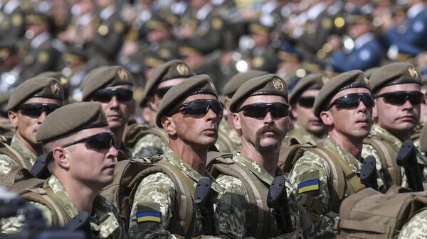 Украинские военнослужащие. архивное фото Украинские военнослужащие. архивное фото