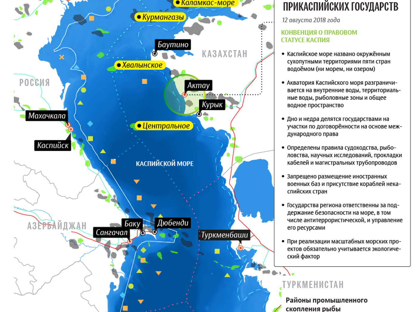 Каспийское море - РИА Новости, 12.08.2018