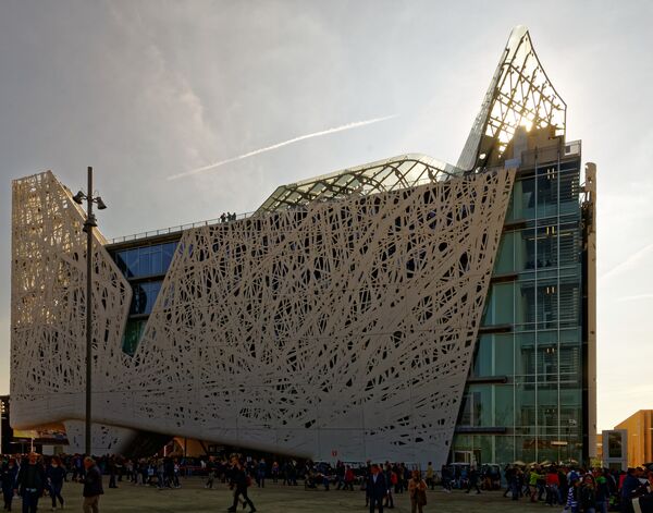 Павильон Palazzo Italia на Expo Milano 2015 Павильон Palazzo Italia на Expo Milano 2015