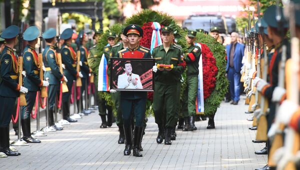 Церемония похорон народного артиста СССР, певца, депутата Государственной Думы РФ Иосифа Кобзона Церемония похорон народного артиста СССР, певца, депутата Государственной Думы РФ Иосифа Кобзона